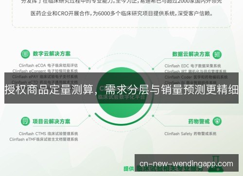 授权商品定量测算，需求分层与销量预测更精细